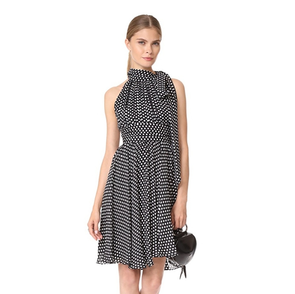 Milly Lydia Polka Dot Dress